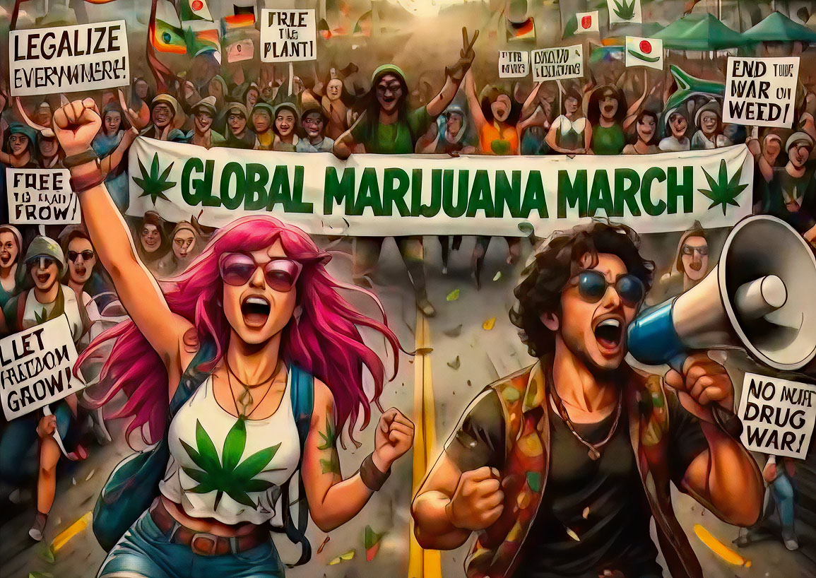 54th Annual NYC Cannabis Parade & Million Mushroom March — May 2, 2026 — Washington Square Park